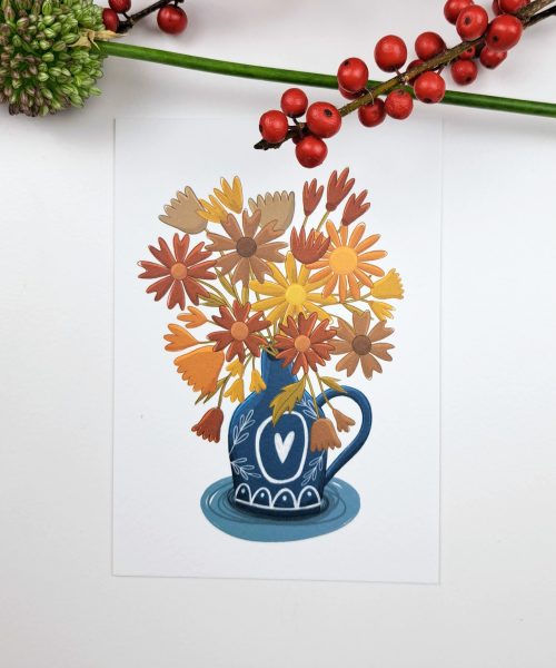 Kaartje Herfstboeket