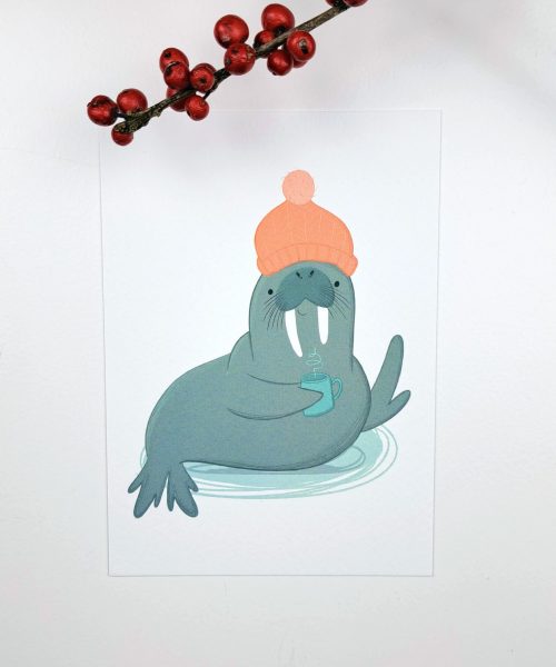Kaartje Walrus