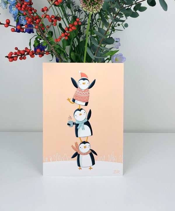 Poster A4 Pinguïns - Afbeelding 3