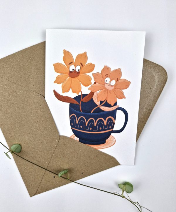 Kaartje Tas Bloemen - Afbeelding 5
