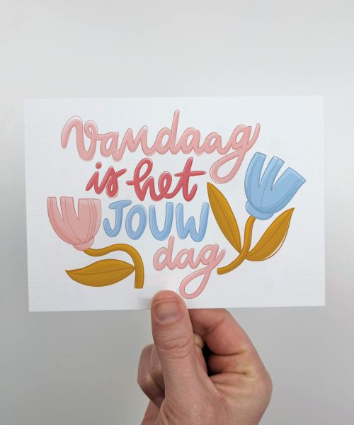 Kaartje Vandaag Jouw Dag